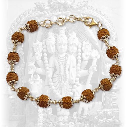 silver rudraksha